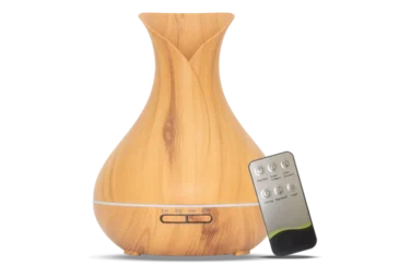 7386188480701_1.png Vitality Pro ultrasone aroma diffuser in licht hout - grootste reservoir van Nederland