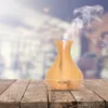 Vitality Pro ultrasone aroma diffuser in licht hout - grootste reservoir van Nederland