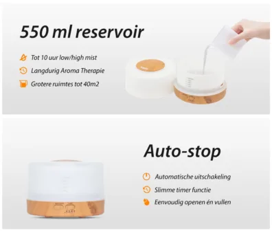7386195099837_5.jpg Happiness Pro - Light Wood - Aroma Diffuser - Scentulp