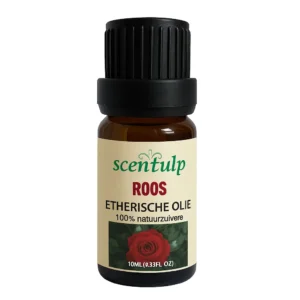Pure roos etherische olie - 100% natuurzuivere bloemige geur voor luxe sfeer