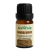 Pure sandelhout etherische olie in glazen fles - 100% natuurzuivere aromatherapie olie