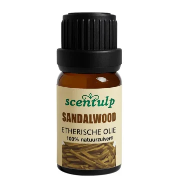 image Pure sandelhout etherische olie in glazen fles - 100% natuurzuivere aromatherapie olie