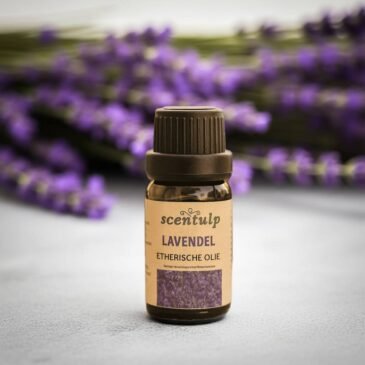 images (1) etherische olie lavendel met paars etiket - 100% pure natuurlijke lavendelolie voor ontspannen sfeer