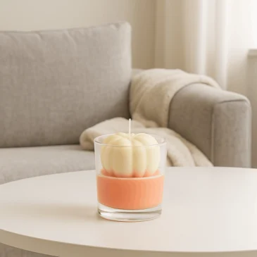 10430961-6190-413d-925a-c66fa7579a35 Design Geurkaars Vanille in Glas – Pompoenvorm, Handgemaakt van Sojawax
