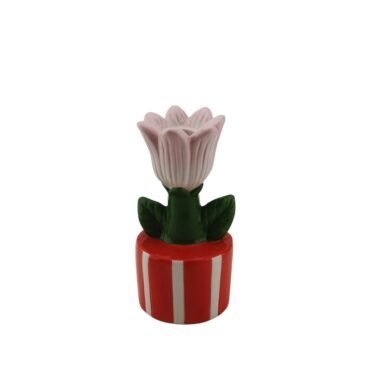 43e1fe75-1063-48fe-abab-66d7a5c49359_1200x1200_fill.jpg Kandelaar - Tulip - steengoed - oranje/roze- 9x8,5x17,5 cm