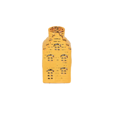 7477940d-5215-41d4-8cc0-5cc506c23c1d_1200x1200_fill.png Kaarshouder - Huis - Keramiek - Goud - 6x6x11cm