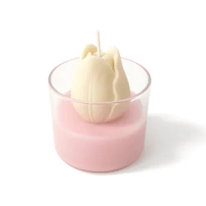 geurkaars tulp design kaars in glas