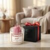 qwwwq Scentulp Cadeau Geurkaars “Een moment voor jezelf” Sinaasappel, Kokos & Vanille