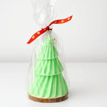 Handgemaakte Kerstboom Kaars