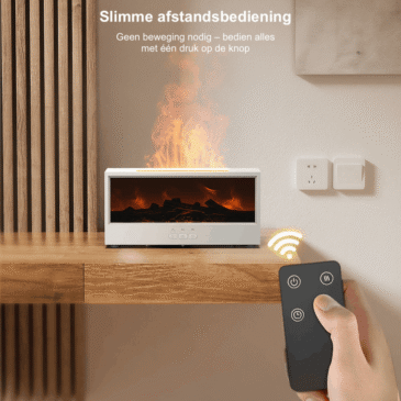 Aroma diffuser met afstandsbediening en timerfunctie
