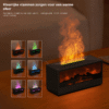 aroma diffuser met vlameffect en 7 kleuren LED verlichting