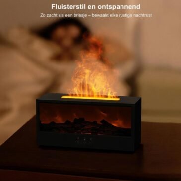 Aroma Vlam Diffuser Zwart