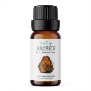 Flesje amber etherische olie