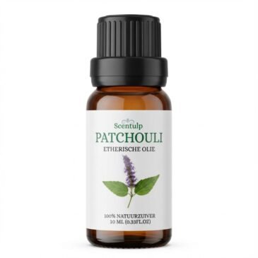 Fles patchouli etherische olie