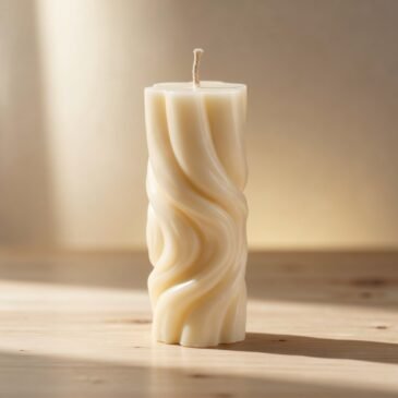 kaarsjes kopen bij Scentulp Gedraaide kaars