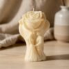 Roos Sculptuur Designkaars