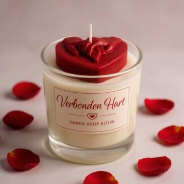 Verbonden Hart – Luxe Valentijn Geurkaars