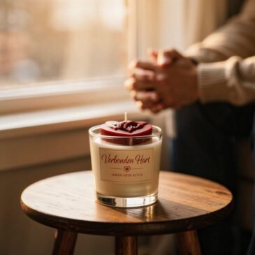 Verbonden Hart – Luxe Valentijn Geurkaars