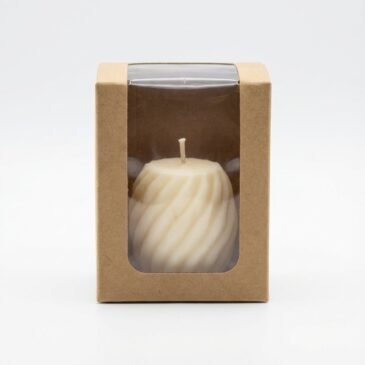 Gedraaide Designkaars – Klein