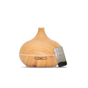 Houten Stille Geurverspreider met afstandsbediening