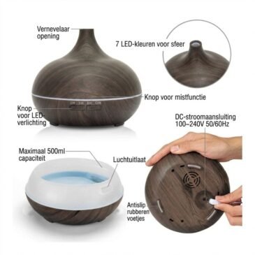 Aroma Diffuser Himalayan Aroma - Dark