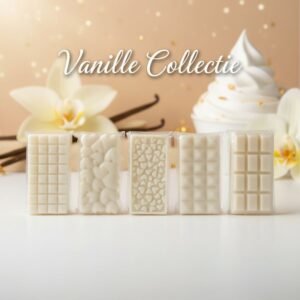 ftgbhb Witte wax melts bars met vanille thema