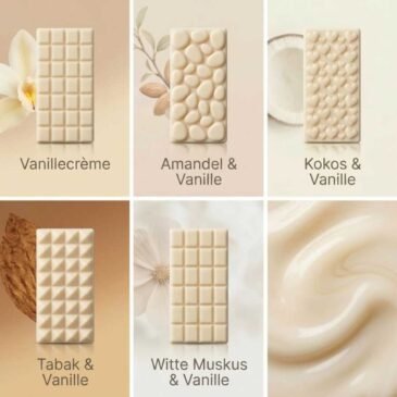 Scentulp Vanilla Wax Melts Set – 5 Geuren Vanille Collectie