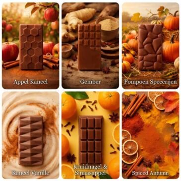 Scentulp Kruidige Wax Melts Set – 5 Warme & Kruidige Geuren