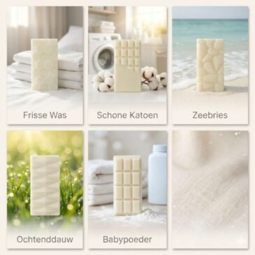 Scentulp Frisse Wax Melts Set – 5 Frisse Geuren