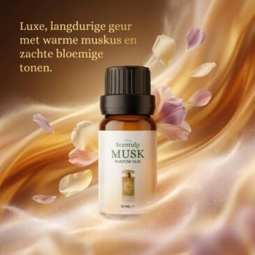 dshhjsdv Scentulp Musk Geurolie – Warme Muskus - 10ml | Scentulp