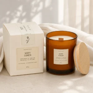 Scentulp Geurkaars Soft Linen 340 g