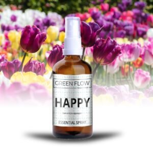 Happy-GreenFlow-100ml.jpg Happy - Room Spray Deluxe - 100 Ml