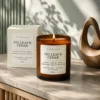 Lit Scented Candle Scentulp Geurkaars Vijgenblad & Cederhout 340 g