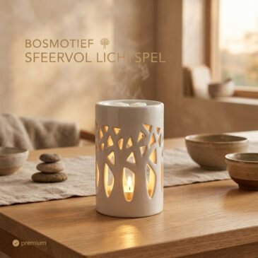 dvefd Geurbrander Forest Grijs – Keramiek voor Wax Melts