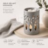 fer Geurbrander Forest Grijs – Keramiek voor Wax Melts