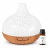 Santorini aroma diffuser met lavendelolie โ bundel Santorini aroma diffuser 400 ml met Scentulp Lavendel etherische olie 10 ml