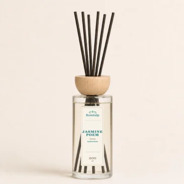 Scentulp Jasmine Poem geurstokjes – Jasmijn – 200 ml