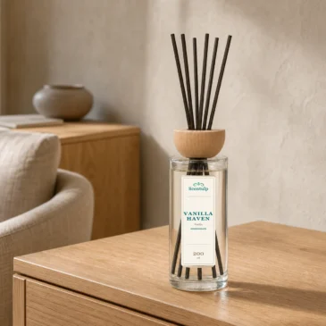 Scentulp Vanilla Haven geurstokjes 200 ml – Vanille