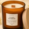 Amber Glass Candle Scentulp Geurkaars Ylang Blossom 340 g