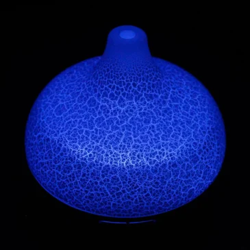 santorini-aroma-diffuser-400ml-03-blauw-ledlicht Santorini aroma diffuser verlicht met blauw ledlicht